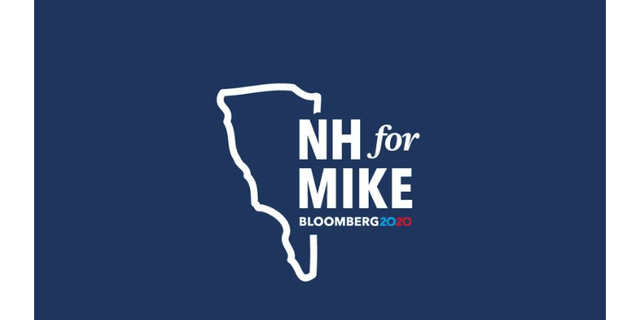 The map of New Hampshire was briefly inverted in the states logo section of presidential candidate Mike Bloomberg's campaign website