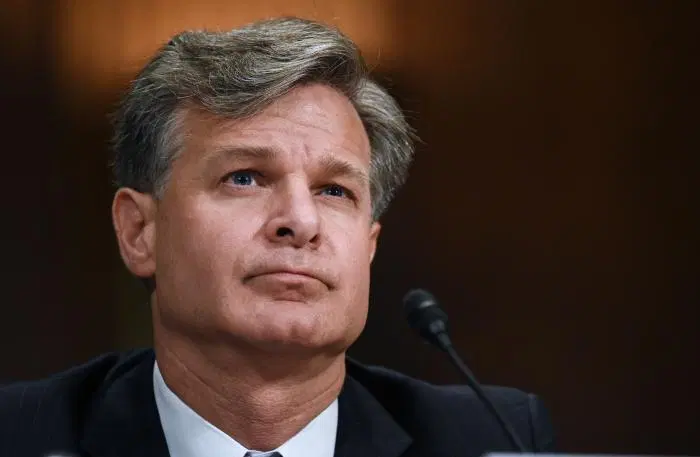 FBI Director Christopher Wray. (Getty Images)