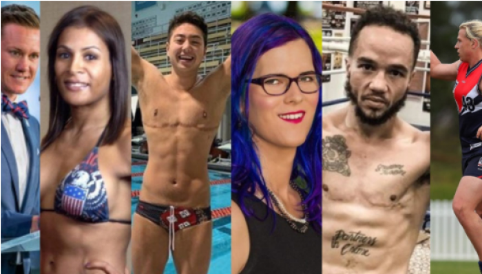 Transgender athletes. (Screenshot).