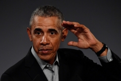 Barack Obama was president during the swine flu epidemic. (Photo credit: JOHN MACDOUGALL/AFP via Getty Images)