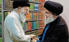 Iranian supreme leader Ayatollah Ali Khamenei meets with Hezbollah leader Hassan Nasrallah. Iran created and is the main sponsor of the Lebanese Shi’ite terrorist group. (Photo: Office of the Supreme Leader, File)
