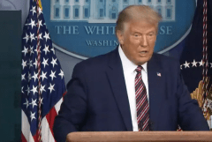 President Trump holds a news conference on Sunday, Sept. 27, 2020. (Photo: Screen capture)