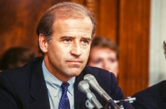 Delaware Democratic Sen. Joe Biden in the 1980s. (Photo by Ron Sachs/CNP/Getty Images)