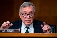 Sen. Dick Durbin (D-Ill.) (Photo by TOM WILLIAMS/POOL/AFP via Getty Images)