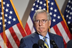 Senate Majority Leader Mitch McConnell (R-Ky.) (Photo by MANDEL NGAN/AFP via Getty Images)