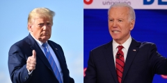 Donald Trump and Joe Biden faced off in the 2020 presidential election. (Photo credit: Nicholas Kamm/AFP and Mandel Ngan/AFP via Getty Images)