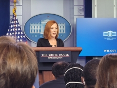 White House Press Secretary Jen Psaki (CNSNews.com/Melanie Arter)