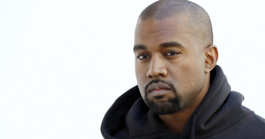 Kanye West, who recently tweeted about the need for a cleaned-up version of TikTok, is seen above.