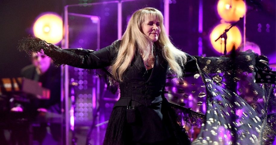 Inductee Stevie Nicks performs at the 2019 Rock & Roll Hall of Fame Induction Ceremony at Barclays Center on March 29, 2019, in New York City.